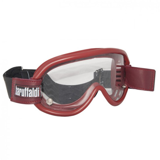 Speed ​​4 motorcycle goggles Rosso Imperiale - set with 2 colored tinted lenses