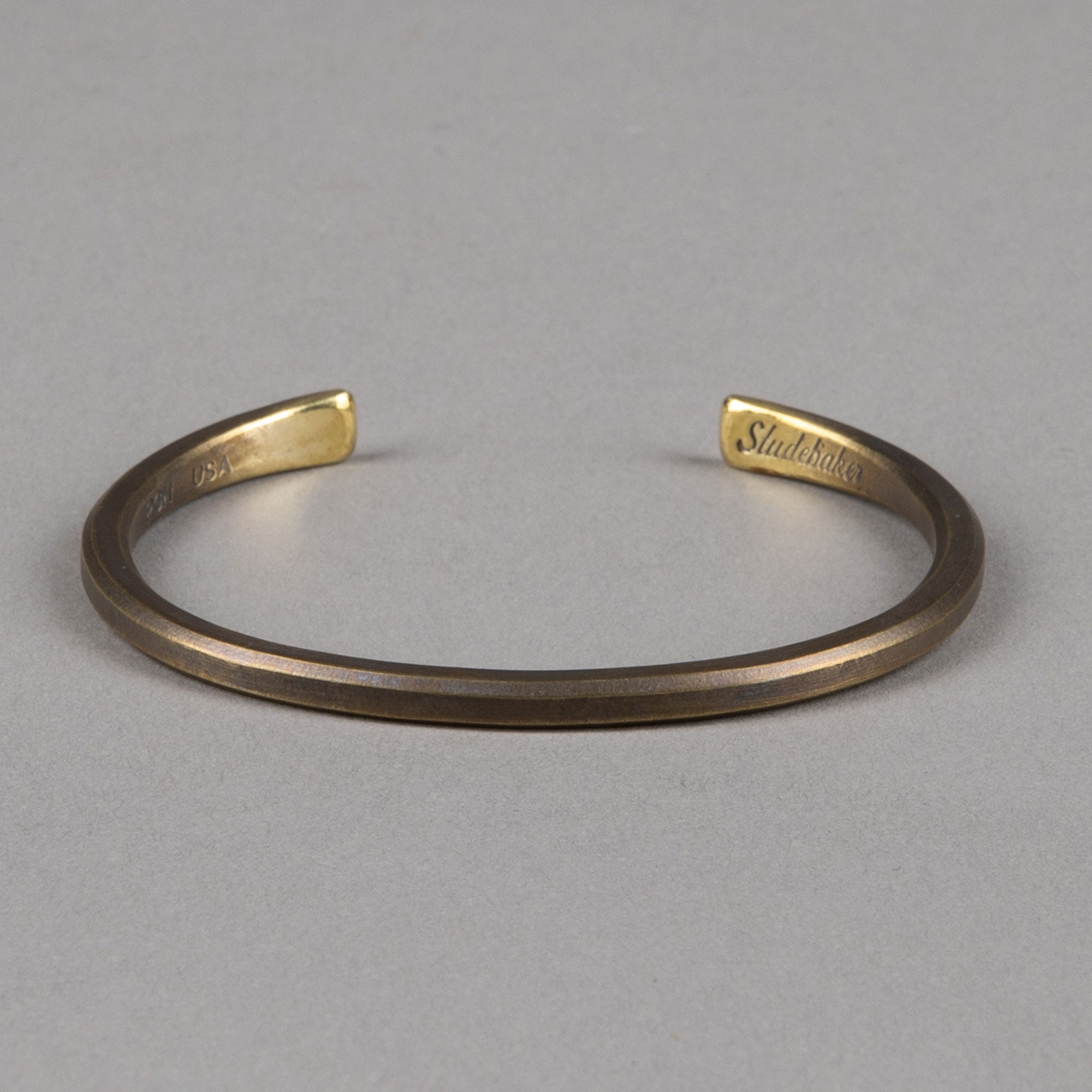 "Classic" Cuff - Messing Armreif