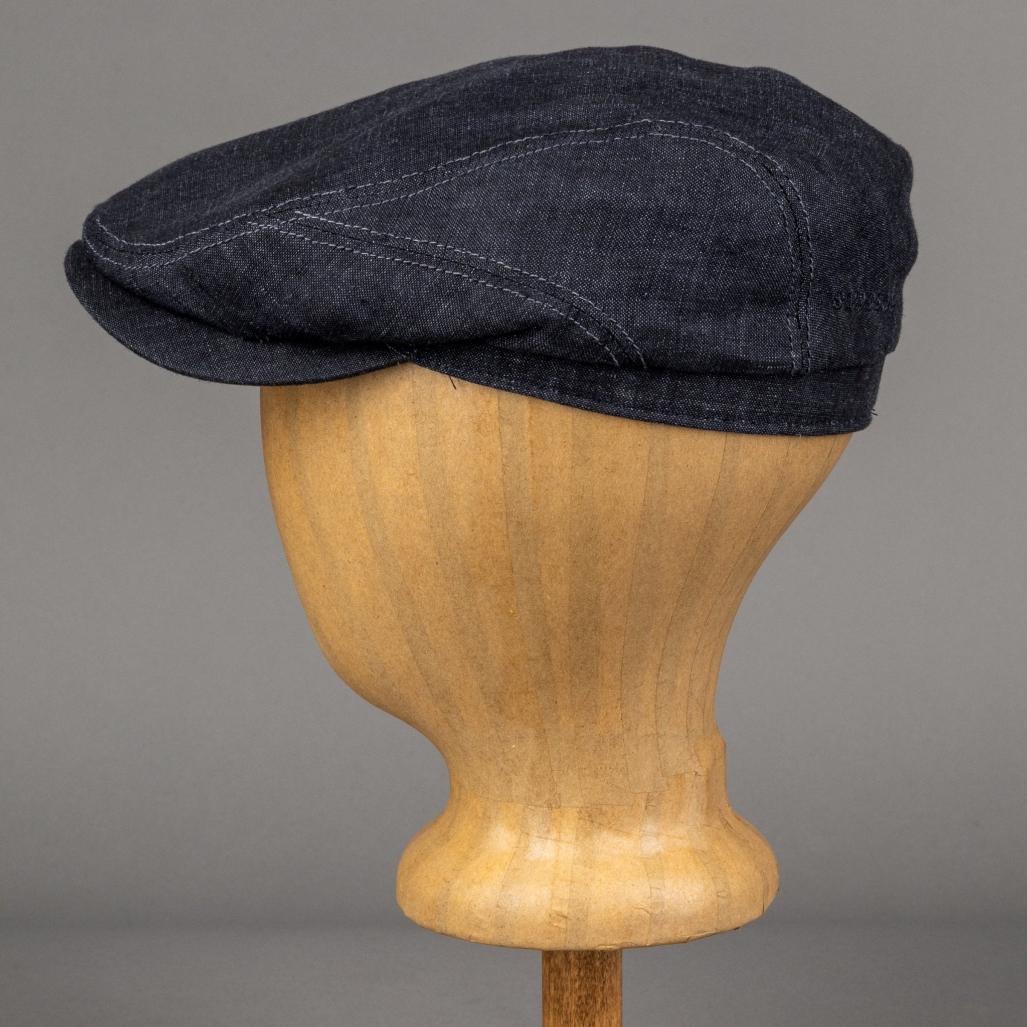 StetsonDriver Cap Linen Schiebermütze grauMützeBritish Parts Luzern
