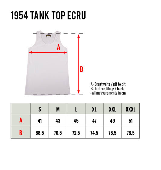 1954 Tank Top Double Set weiss