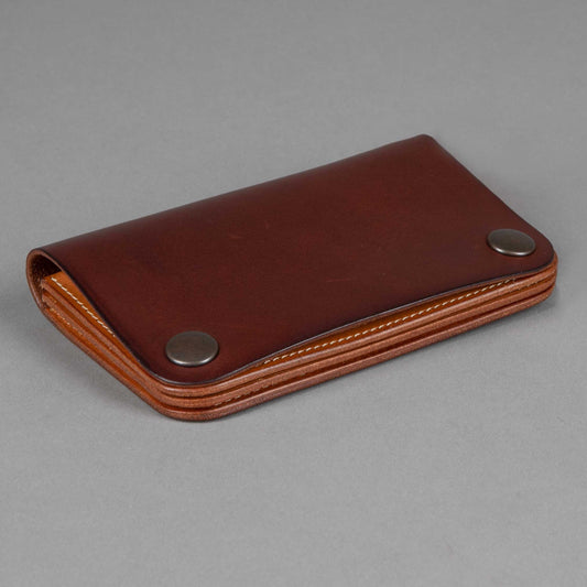 Vintage wallet brown without rope